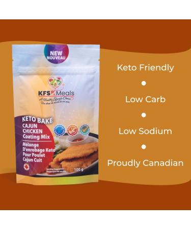 Keto Bake Cajun Coating Mix 6 Packs - Buy Online on GoSupps.com