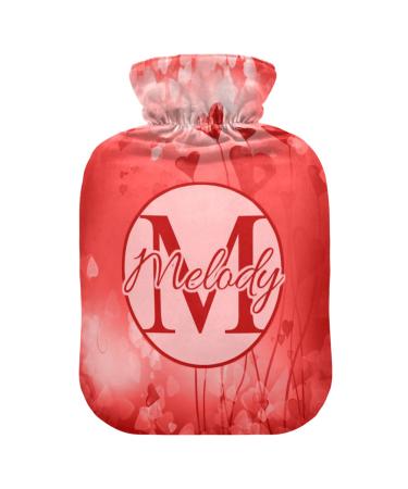 User -defined Valentine's Day Red Heart Balloons and shiny hearts hot water bottle with reference personalized hot water bottles for pain relief individual hot water bag heating bottles for