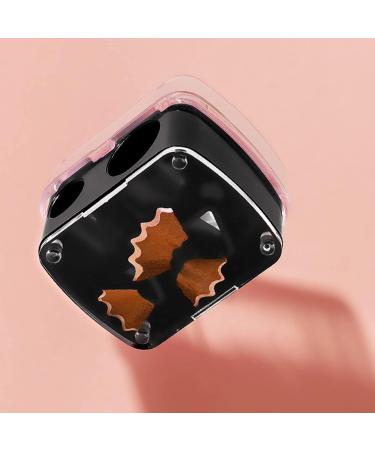 Dual Eyebrow and Eyeliner Makeup Sharpener - 2 Hole Pencil Sharpener for Eye and Lip Makeup - Buy Online on GoSupps.com
