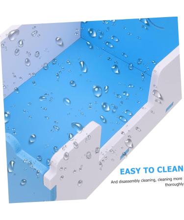 BESPORTBLE 1pc Hamster Toilet Hamster Bathroom Critters Hamster Litter Toilet Pet Pet Toilet Blue PVC 15x10cm Blue - Buy Online on GoSupps.com