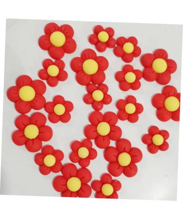 40pcs Diy Accessories Bobby Pins Decorative Hair Pins Decorative Diy Phone Case Decor Resin Phone Case Accessories Resin Crafts Ornament Wedding Jewelry Resin Cabochons Flatback 2.7x2.7x0.7cm Red - Buy Online on GoSupps.com