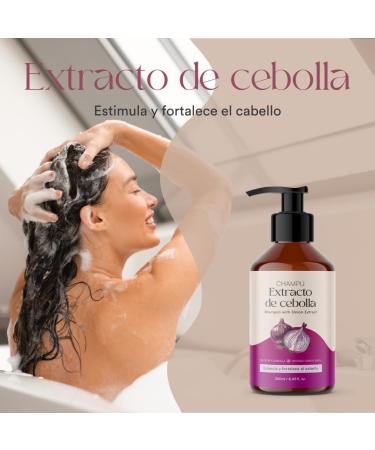 QKnature Antihair loss shampoo with red onion extract 250 ml Contains active substances to strengthen the hair and stimulate its growth For all hair types NO onion smell - Buy Online on GoSupps.com