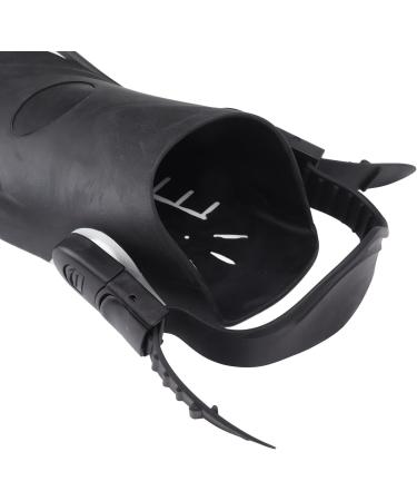 BOLORAMO Swimming Fins for Adults - Open Water Diving Fins (Black & White Size 6-8 37-41) - Buy Now for International Shipping - Buy Online on GoSupps.com