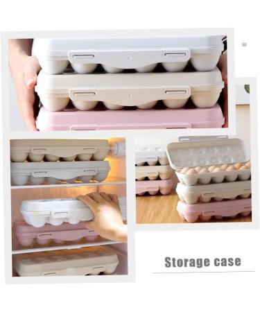 Yardenfun Box Outdoor Egg Carton Eggs Flat Bracket Egg Supply Convenient Egg Case Egg Rack Superimposed - Buy Online on GoSupps.com