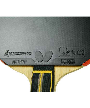 Butterfly Bryce High Speed Table Tennis Rubber Sheet - 1.9 or 2.1 mm - Red or Black - 1 Inverted Table Tennis Rubber Sheet - Professional Table Tennis Rubber 2.1 Black - Buy Online on GoSupps.com