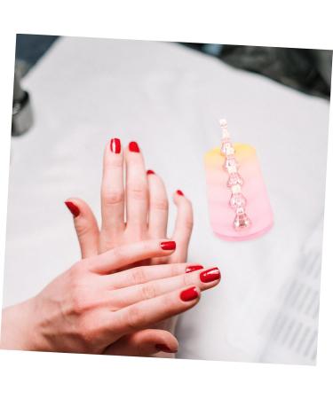 FOMIYES 4 Sets Nail Practice Holder Beauty Nail Display Training Nail Display Nail Stands for Nail Art Training Nail Racks Nail Art Holder Rack Nail Flakes Accessories Plastic - Buy Online on GoSupps.com