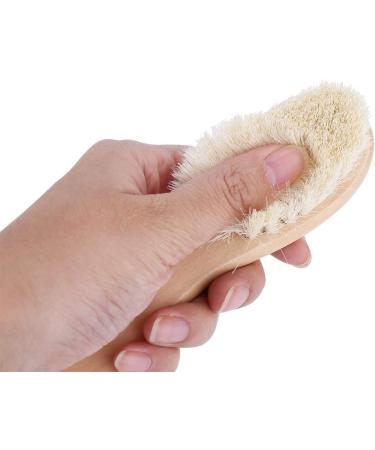 Sluffs Baby Wooden Hair Brush and Comb Set with Goat Hair Bristles - for Newborns and Toddlers - Buy Online on GoSupps.com