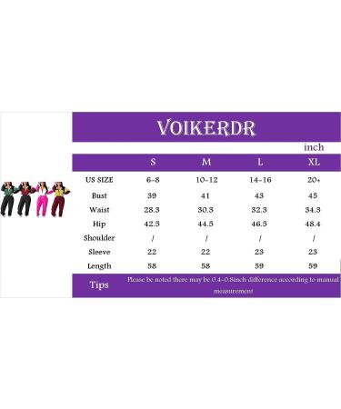 VOIKERDR Women Colorblock One Piece Outfit Set - High Waist Pants & Long Sleeve Zipper Front Jumpsuit - XX-Large, Pink - Buy Online on GoSupps.com