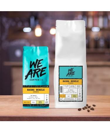Coffee Beans 227g Bag Whole Bean Coffee Ethiopian Coffee Beans Fruits Notes 100% Arabica Light Roast Speciality Freshly Roasted Single Origin (We Are Coffee Co) Whole Bean 227 g (Pack of 1) - Buy Online on GoSupps.com