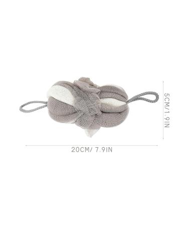 Beaupretty 2Pcs Long Bath Loofah Sponge Pouf Set - Stretchable Braided Shower Sponge for Back and Body Bath - Buy Online on GoSupps.com
