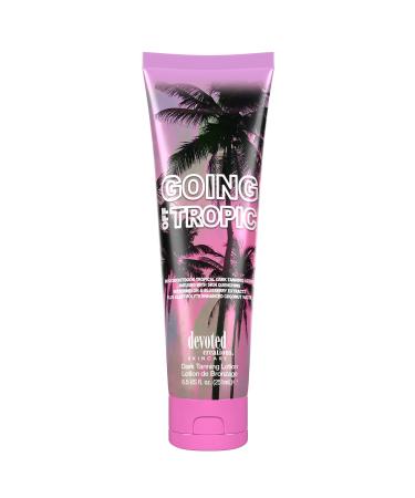 Devoted Creations Going Off Tropic - Skin Quenching Extracts Electrolyte Enhanced Indoor/Outdoor Dark Tanning Lotion