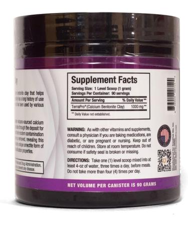 CurcuminPro TerraPro Detoxifying Clay - 90g | Natural Clay Mask for Deep Cleansing - Buy Online on GoSupps.com