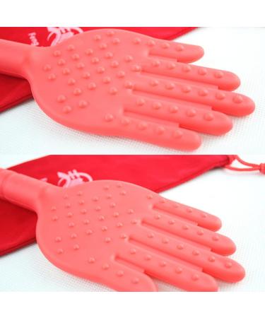 Healeved 3-Piece Massage Tool Set - Back Hand & Leg Massage Roller Device for Cervical Spine & Meridian Health - RedX3STK - Buy Online on GoSupps.com