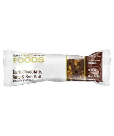 Buy California Gold Nutrition Dark Chocolate Nut & Sea Salt Snack Bars - 12 Pack (1.4 oz Each) - Healthy International Shipping - Buy Online on GoSupps.com