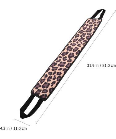 Leopard Pull Lotion Applicator Band Tanner Mitt Tools Sun Tanning Lotion Sun Screen Protector for Face Facial Tanning Oil Strip Fiber Self Tan Suite - Buy Online on GoSupps.com