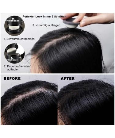  Trading Bros Magic Hairline Powder Root Powder for Men Women Perfection Waterproof Hair Makeup Dark Brown 4g - Buy Online on GoSupps.com