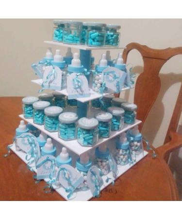 Tiptop Home Baby Show Candy Bottle  12pcs Fillable Mini Baby Candy Bottle Gift Box for Baby Shower Favors. - Buy Online on GoSupps.com