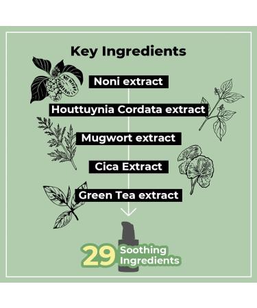 pexel No.7 Mild Green Soothing Serum | Acne-prone Skin Sensitive Redness Centella Asiatica Green Tea Lightweight Gel Noni | Korean Skin Care for Face 50ml - Buy Online on GoSupps.com