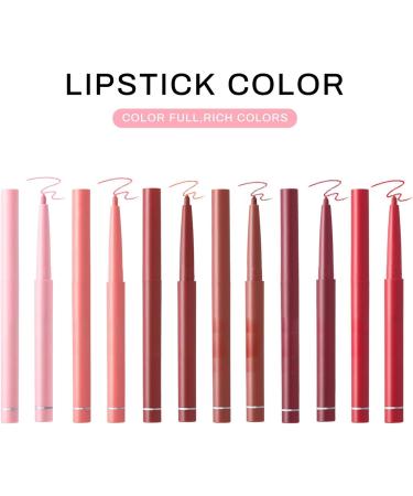  JINGLING JINGLING 6-Pack Waterproof Lip Pencils - Matte Lipstick Smudge-Proof Lip Pencil Long-Lasting Lipstick for Colored and Defined Lips - Buy Online on GoSupps.com