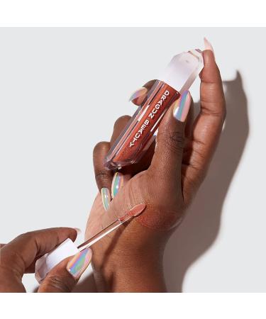 DRAGUN BEAUTY DragunGlass Gold Flex Lip Gloss - Unbothered | High Shine, Sheer Coverage & Lightweight | Vanilla Scent | Cruelty-Free | 0.12oz - Buy Online on GoSupps.com