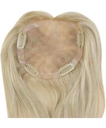 Hair Clips Hair Piece With Clips 100% Real Human Hair Crown Mono Base For Woman Blue Hair Clips (Color : 10 613 Size : 12x6cm) 12x6cm 10 613 - Buy Online on GoSupps.com