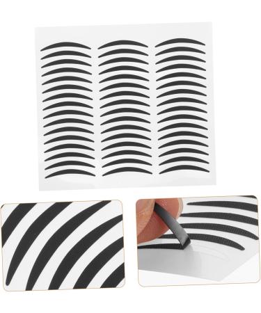  NULYLU 20 Sheets Black Double Eyelid Eyeliner Stickers Double Eyelid Tape Stickers for Fashion Eye Makeup Self-Adhesive Eyeliner Strip - Buy Online on GoSupps.com