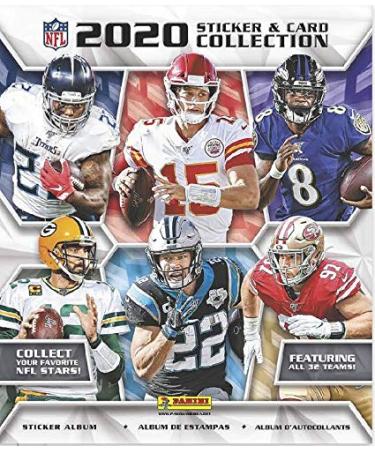 2020 Panini NFL Sticker Collection Album (contains 10 free starter stickers)