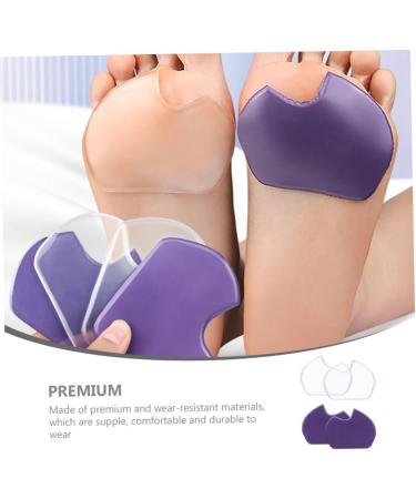 NOLITOY 2 Pairs Forefoot Pad Insoles - Anti-Slip Cushions for Women's High Heels | Comfort & Support for Dressy Heels - Buy Online on GoSupps.com