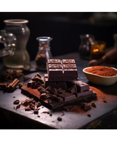 Monbana Box 800 g Assortment of 200 chocolate squares. 10 different flavors milk chocolate black 70%... - Buy Online on GoSupps.com