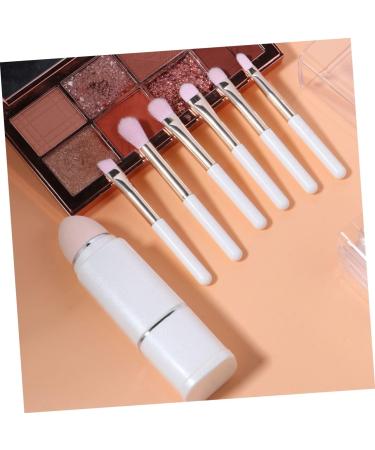 Beavorty 3 Sets Makeup Brush Set Sponge Brow Brush Facial Kit Eye Shadow Brush Eye Shadows Brush Make up Brush Makeup Brush for Girls Cosmetics Brush White Travel Tool Artificial Fiber Face - Buy Online on GoSupps.com