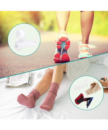 Hallux Valgus Correction Set - Bunion Sleeve & Toe Spreader | 9-Piece Silicone Protectors for Hammer Toe & Claw Toes - Buy Online on GoSupps.com
