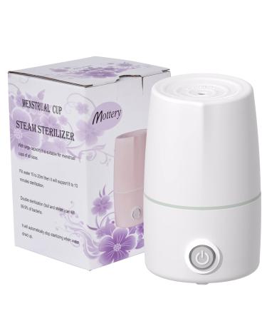 Mottery Menstrual Cups Steamer Machine High Temperature Wash Your Cup 99.9% Dirty 8 Minutes - Feminine Hygiene - Leak-Free (Model Five)