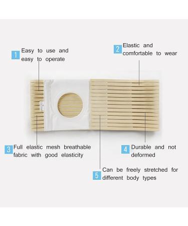 Buy Colostoma Village Stoma Support Girdle - Breathable Stretchy Quick Relief for Hernia & Postoperative Care - Buy Online on GoSupps.com
