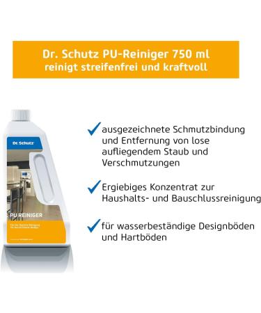 Dr. Protection PU Cleaner 750 ml - Premium Soil & Hard Floor Cleaner for Vinyl PVC & Linoleum | Safe & Effective Cleaning Solution - Buy Online on GoSupps.com