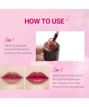 ETUDE Dear Darling Water Tint Cherry Ade 3 Set (21AD) | Vivid Color Lip Stain | Moisturizing & Non-sticky Finish | Smudge-proof & Lightweight | K-beauty - Buy Online on GoSupps.com