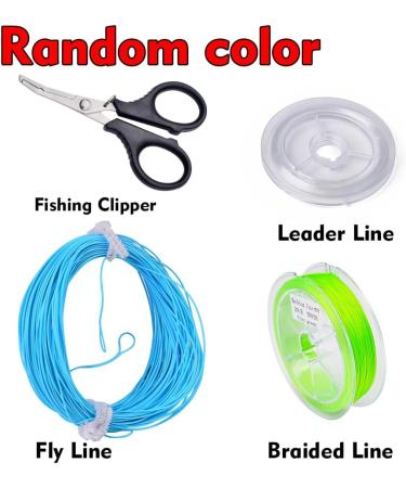 Proberos Fly Fishing Combo - Complete 5/7 Fly Rod and Reel Package with Case - 2.7m 6wt Set for Beginners & Enthusiasts - Buy Online on GoSupps.com
