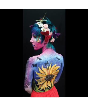 Graftobian ProPaint Face & Body Paint Set - 5 Primary Colors with Face Painting Book & Accessories - Buy Online on GoSupps.com