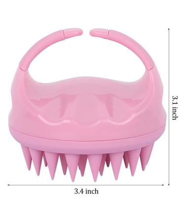 3-Piece Silicone Hair Scalp Massager Set - Shower Scrubber for Dandruff Removal in Multi Colors - Buy Online on GoSupps.com