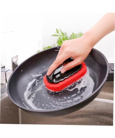 Buy SOLUSTRE 3pcs Tile Cleaning Brush Set - Effective Scouring Pads & Dishwasher Sponge for Easy Cleaning | International Shipping Available - Buy Online on GoSupps.com