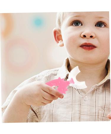 Minkissy 12 STK U-Shaped Toothbrush for Children - Whole Mouth Cleaning Baby Toothbrush - Durable & Safe PP Design - Buy Online on GoSupps.com