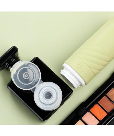 Gemice Travel Bottles for Toiletries CAA Approved 90ml Silicone Travel Bottles Leak Proof Squeezable Travel Size Containers Travel Essentials for Lotion Soap Liquid Shampoo BPA Free(4 Pack) Mint - Buy Online on GoSupps.com