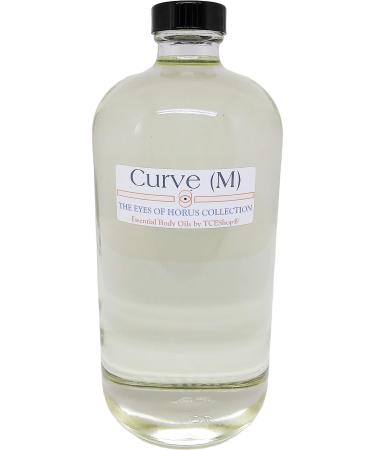 Curve - Type For Men Cologne Body Oil Fragrance Regular Cap - Clear - 32 oz. - ID#23459 32 Fl Oz (Pack of 1)