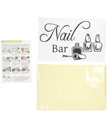 Nail Salon Wall Decoration Nail Salon Vinyl Wall Decal Self Adhesive Nail Salon Wall Shop Window Sticker Nail Art Manicure Decoration Sticker - Buy Online on GoSupps.com