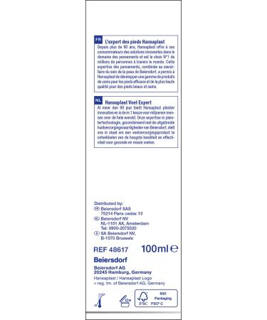 Hansaplast Foot Expert Regenerating Foot Cream 100ml Intensive Moisturizing Foot Care with 10% Urea for Soft Healthy Feet - Buy Online on GoSupps.com