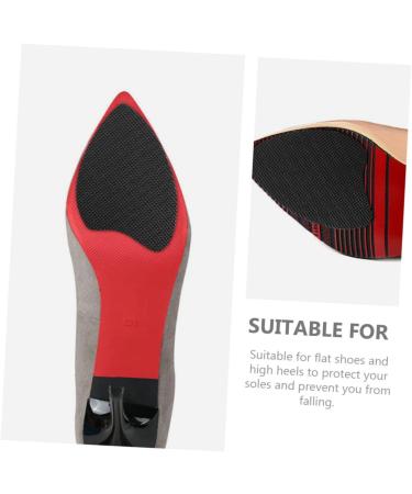 FRCOLOR Anti-Slip Stickers for Shoes | 4 Pairs High-Heel Sole Grips | Wear-Resistant Shoe Accessories - Buy Online on GoSupps.com