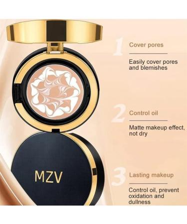 MZV Concealer Cushion Tricolor Latte with Water Pearl Lightening Cushion Concealer Moisturizing Long Lasting (23# Natural) - Buy Online on GoSupps.com