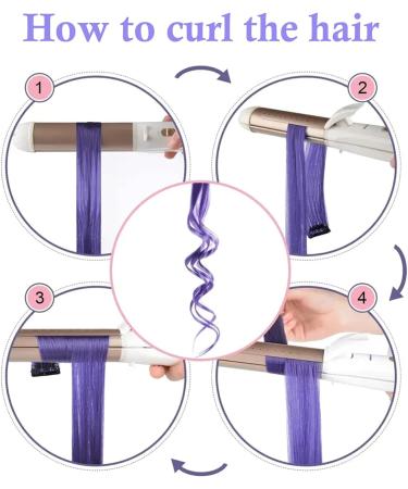 12 PCS Pink Hair Extensions Clip in 22Inch Pink Hair Extensions Colorful Straight Extensions Hair Highlights Accessories for Kid Girls Women Party Hair Decor 12pcs-Pink - Buy Online on GoSupps.com