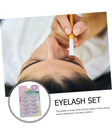 minkissy 5 Pairs Fake Eyelashes Artificial Eyelashes Eyelash Decoration Fake Lashes False Eyelashes Chic Eyelash Decor Artificial Fiber Lash Girl Cosmetics Women Makeup Lash Eyes Decorate - Buy Online on GoSupps.com