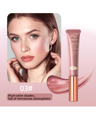 Pakivs 3 Colors Blush Beauty Wand - Long-Wearing Cream Liquid Blush - Buy Online on GoSupps.com
