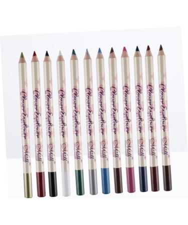 MUSISALY 24 Pcs Eyeliner Pen Pencil Eyeshadow Blue Eyeliner Colored Eyeliner Brown Eyeshadow Eyeliner Stick - Buy Online on GoSupps.com